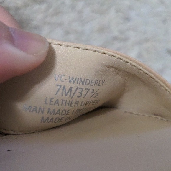 Vince Camuto Winderly Tan Block Heel - Picture 5 of 8